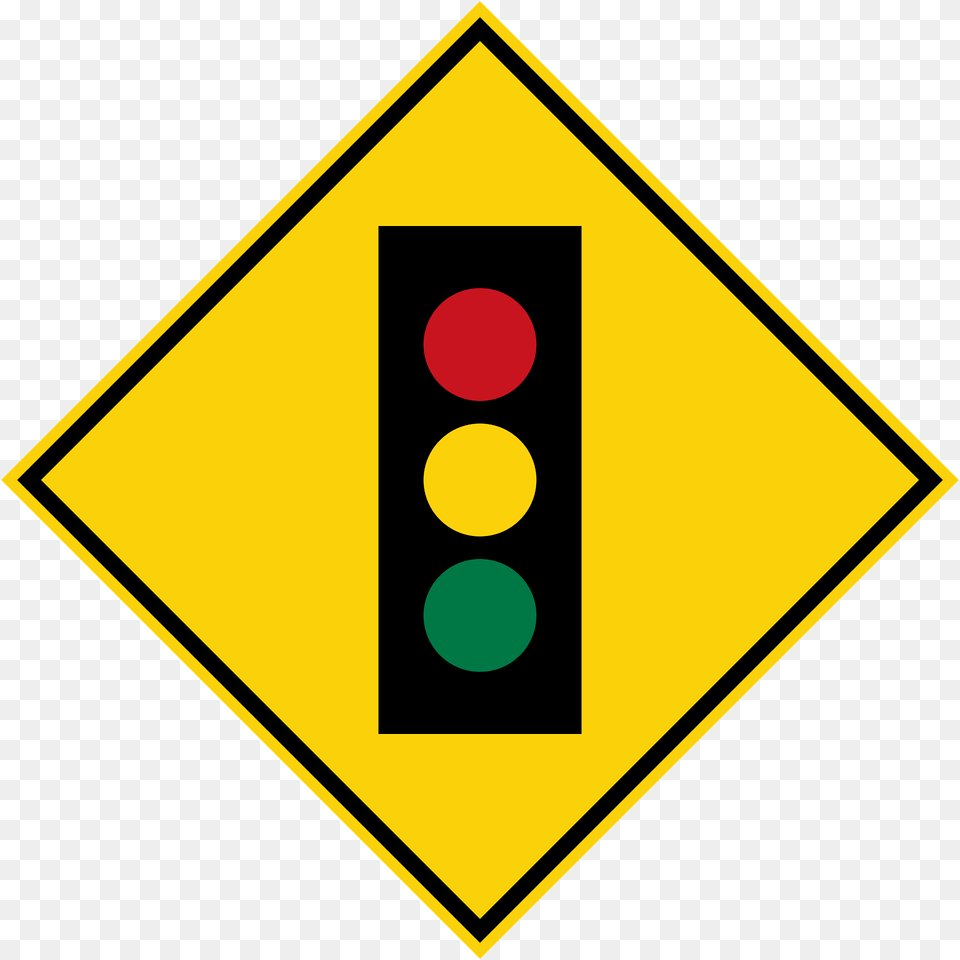 Traffic Signals Ahead Sign In Malaysia Clipart, Light, Traffic Light, Symbol Free Png
