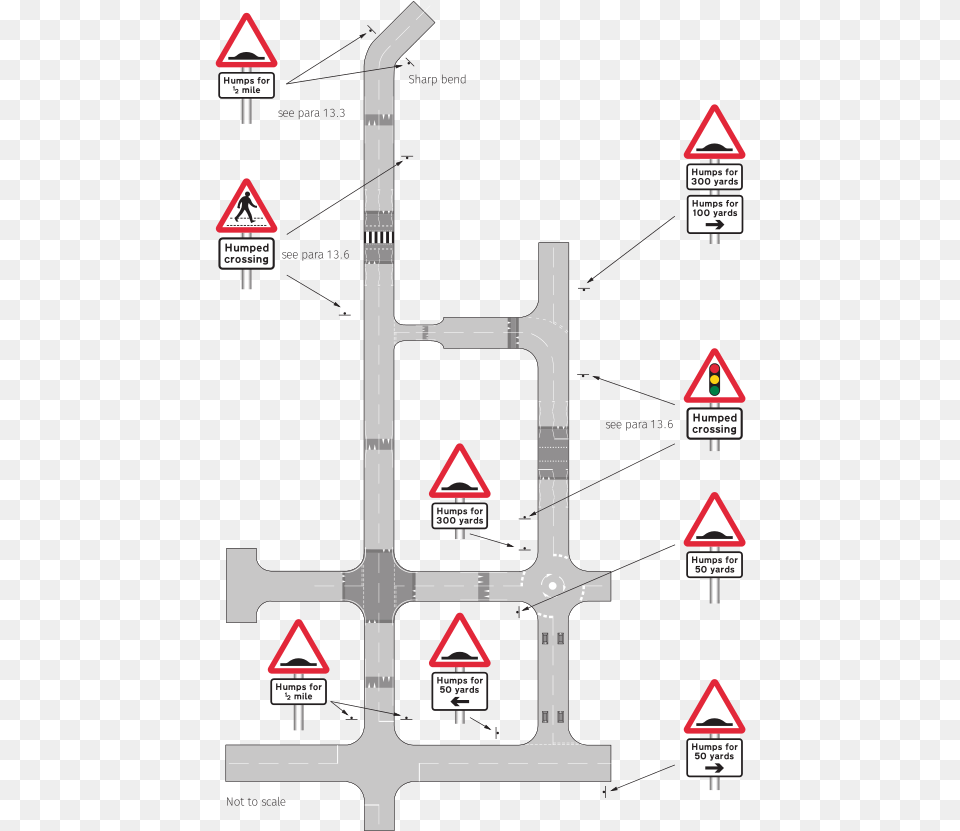 Traffic Signs Manual Chapter 4 Figure 13 1 Hump Sign, Intersection, Road, Symbol, Gas Pump Png