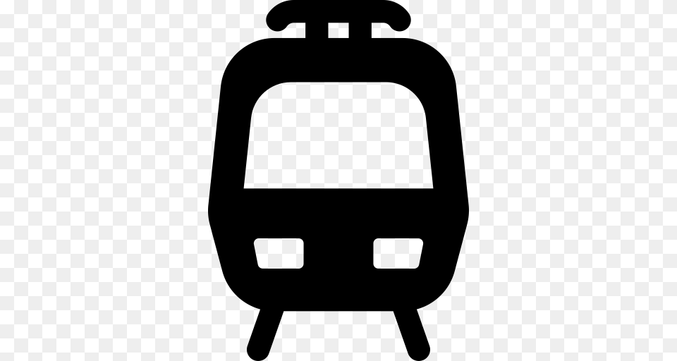 Traffic Tram Tramway Icon With And Vector Format For, Gray Free Png