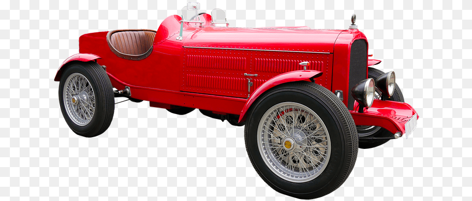Traffic Vehicle Oldtimer Auto Old Car Buick Red Antique Car, Spoke, Machine, Alloy Wheel, Transportation Png
