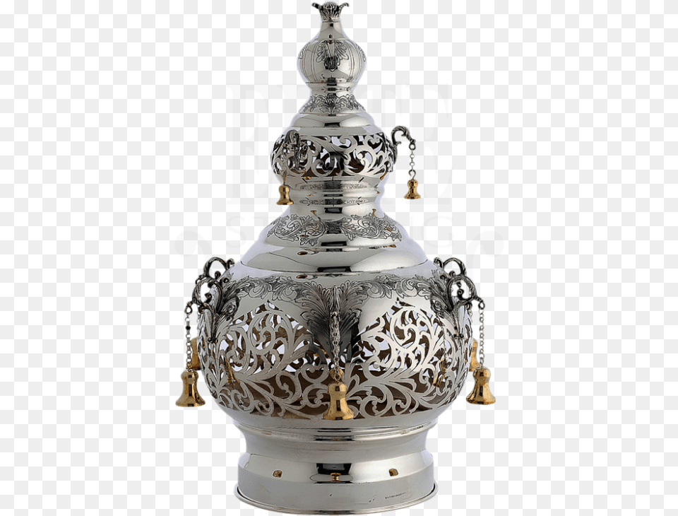 Traforo Torah Crown Decor Silver Metal Brass, Art, Jar, Porcelain, Pottery Free Png Download
