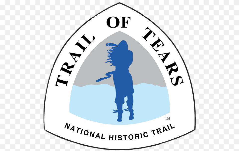 Trail Of Tears National Historic Trail Logo, Person Free Transparent Png