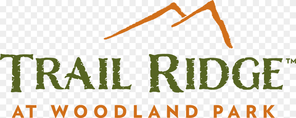 Trail Ridge At Woodland Park Logo Graphic Design, Text, Book, Publication Free Transparent Png