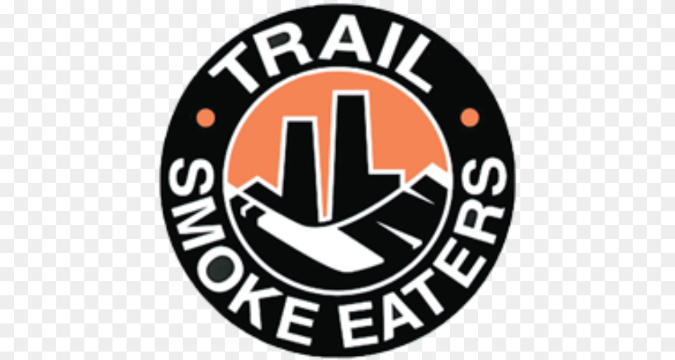 Trail Smoke Eaters Prospect For Gold In Yukon Trail Smoke Eaters, Logo, Emblem, Symbol, First Aid Png Image