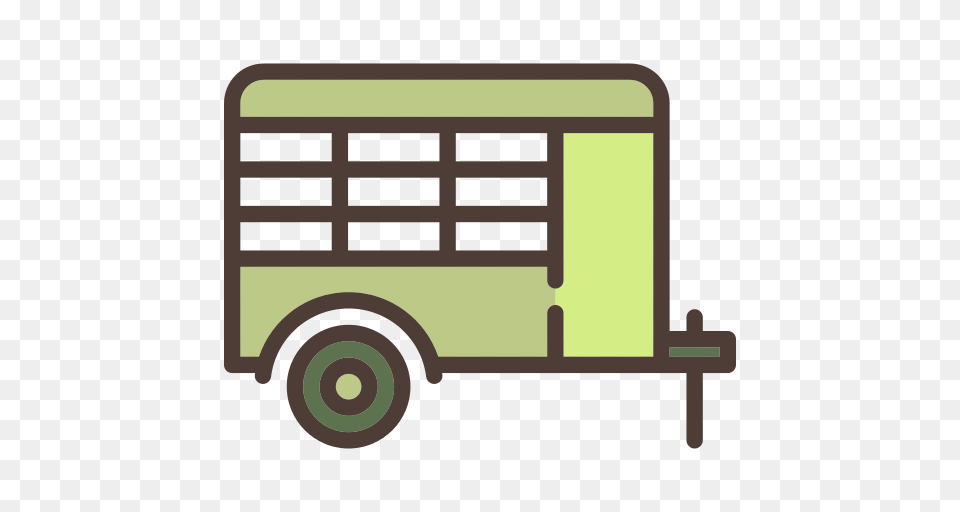 Trailer Icon, Moving Van, Transportation, Van, Vehicle Free Png Download