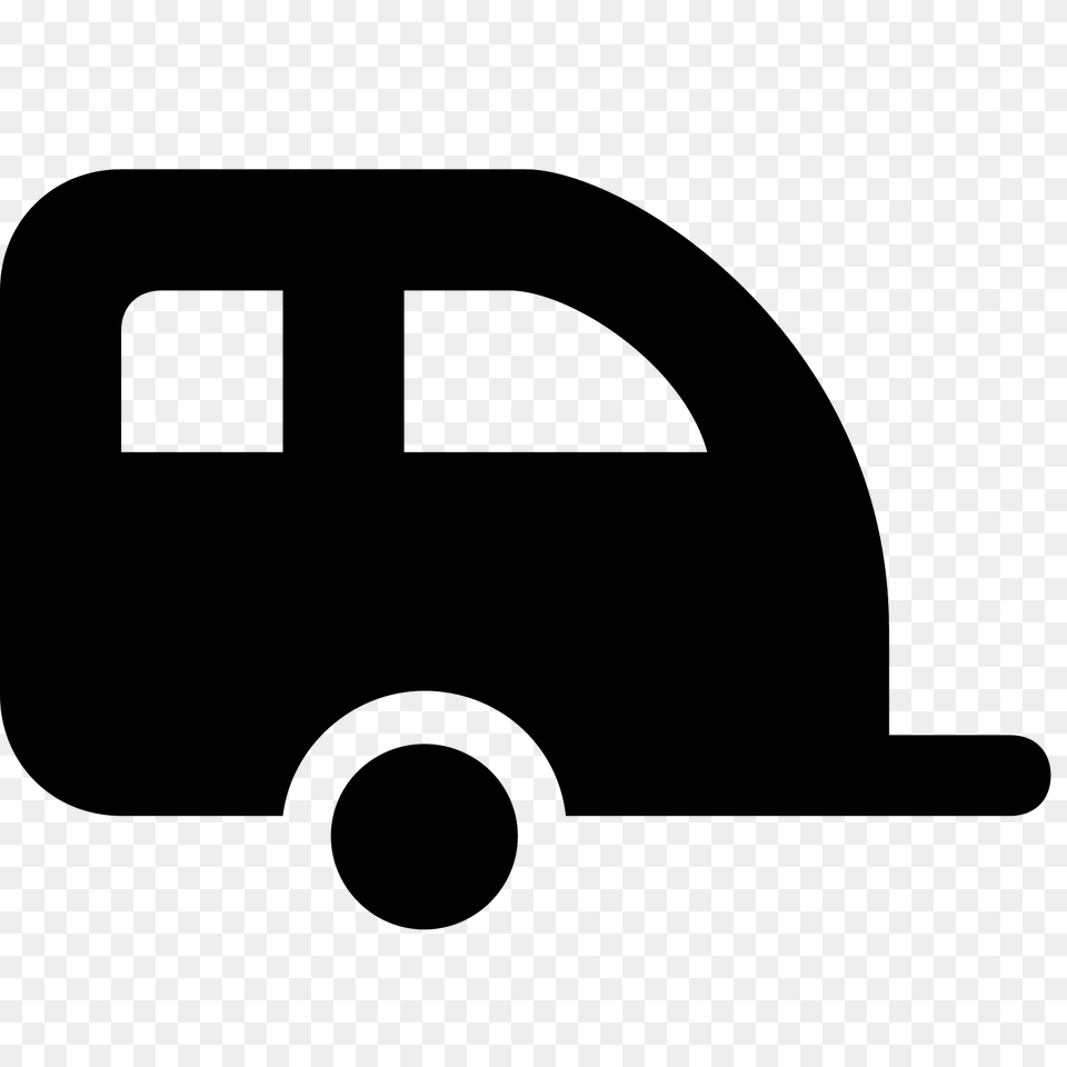 Trailer Icon, Gray Free Png Download