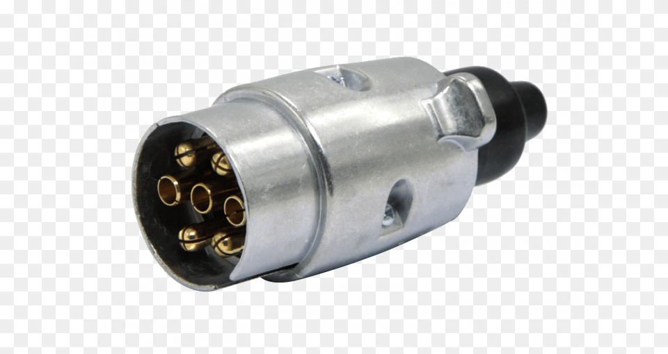 Trailer Plug 7 Pin Large Round Metal Impact Wrench, Adapter, Electronics Free Png