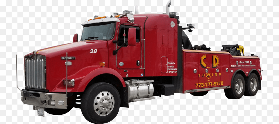 Trailer Truck, Transportation, Vehicle, Tow Truck, Machine Png