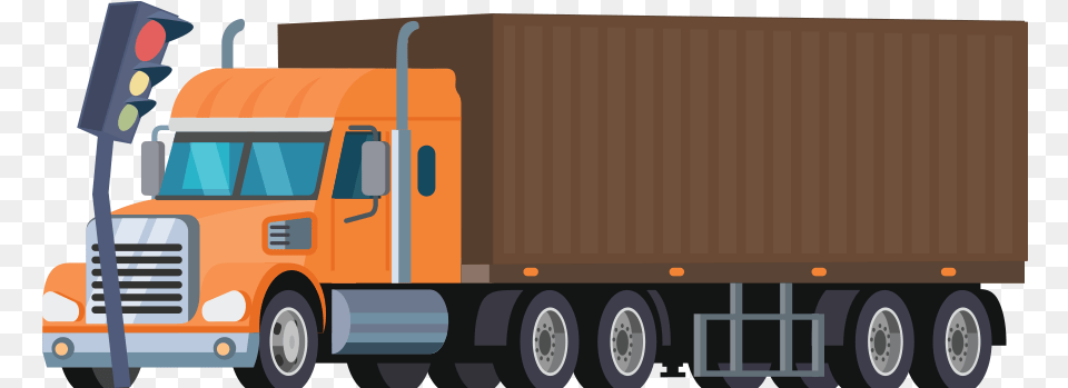 Trailer Truck, Trailer Truck, Transportation, Vehicle Free Png