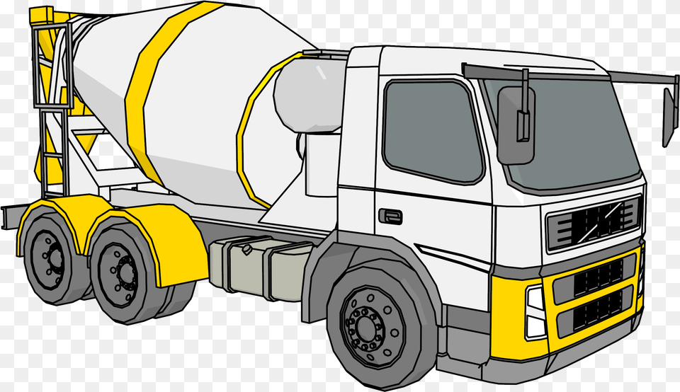Trailer Truck, Trailer Truck, Transportation, Vehicle, Bulldozer Png Image
