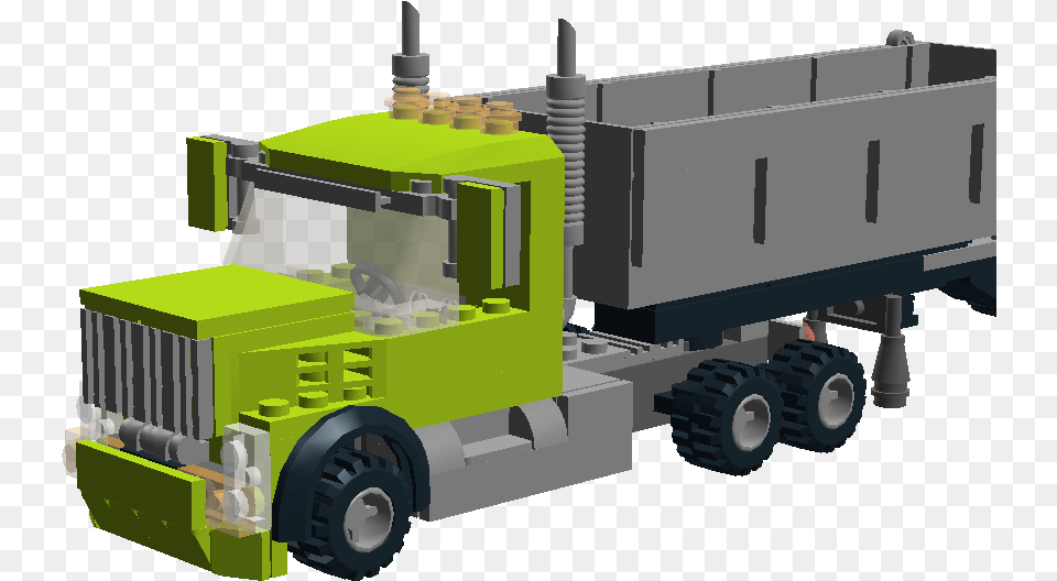 Trailer Truck, Trailer Truck, Transportation, Vehicle, Bulldozer Png Image