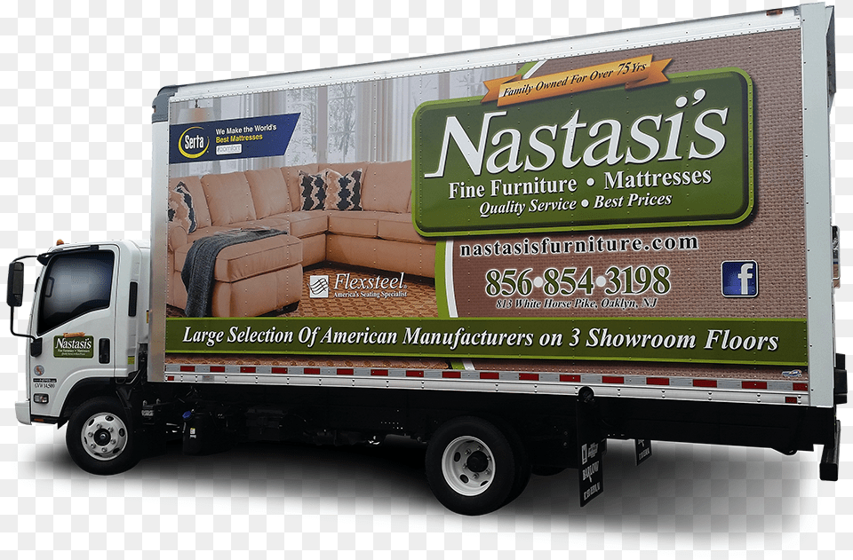 Trailer Truck, Advertisement, Moving Van, Transportation, Van Png Image