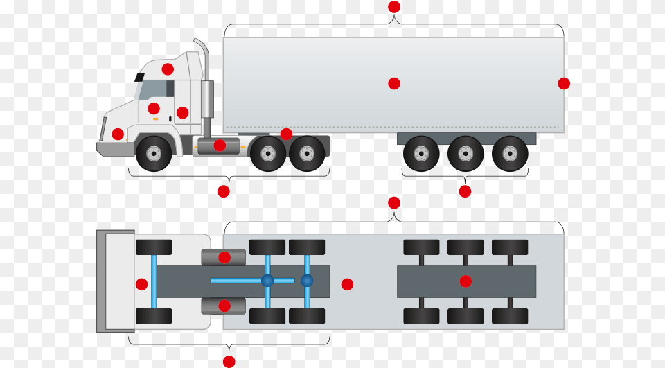 Trailer Truck, Trailer Truck, Transportation, Vehicle, Moving Van Free Transparent Png