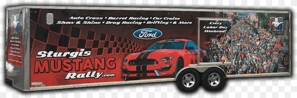Trailer Truck, Advertisement, Wheel, Machine, Car Free Png Download