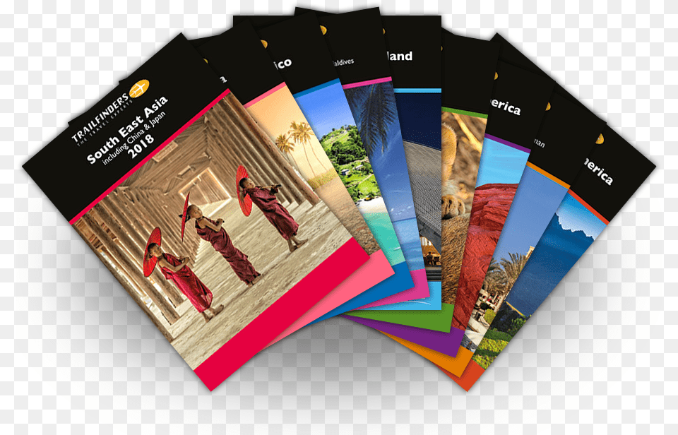 Trailfinders Brochures, Advertisement, Poster, Child, Female Free Png Download