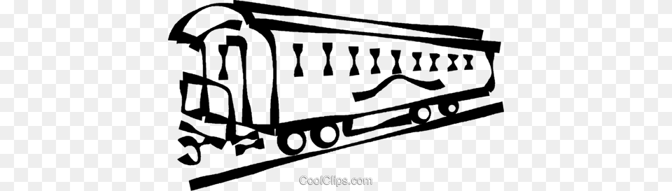 Train Car Royalty Free Vector Clip Art Illustration, Passenger Car, Transportation, Vehicle, Railway Png Image