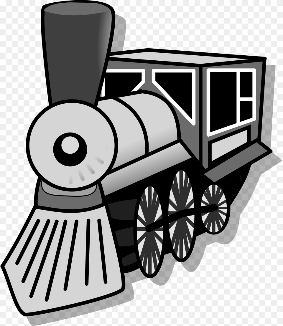 Train Clip Art, Railway, Engine, Locomotive, Machine Free Png