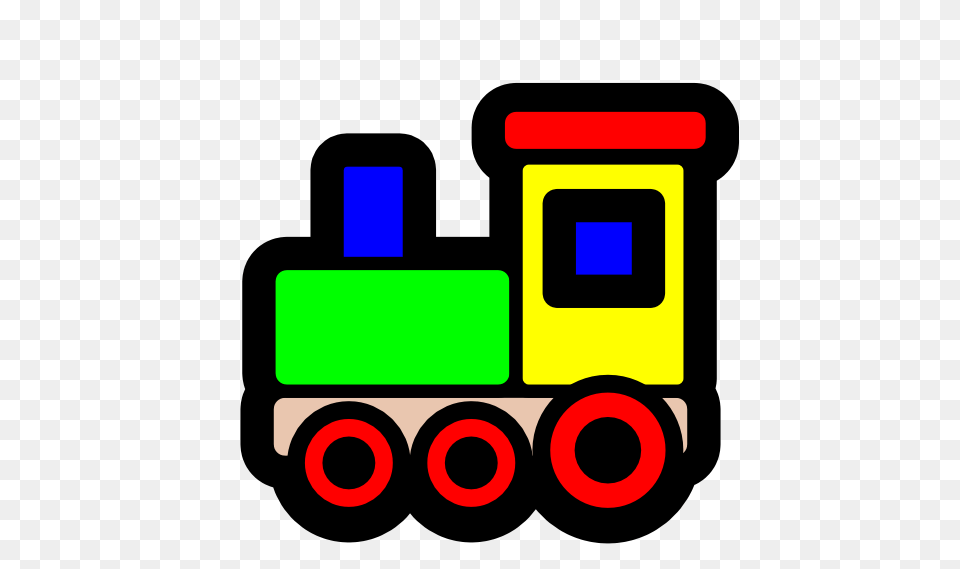 Train Clip Art Whimsical, Bulldozer, Machine, Railway, Transportation Png Image
