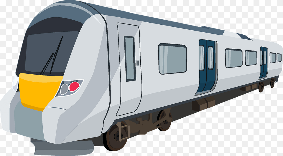 Train Clipart, Railway, Transportation, Vehicle, Machine Free Png Download
