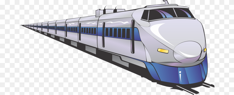 Train Clipart, Railway, Transportation, Vehicle, Bullet Train Free Png Download
