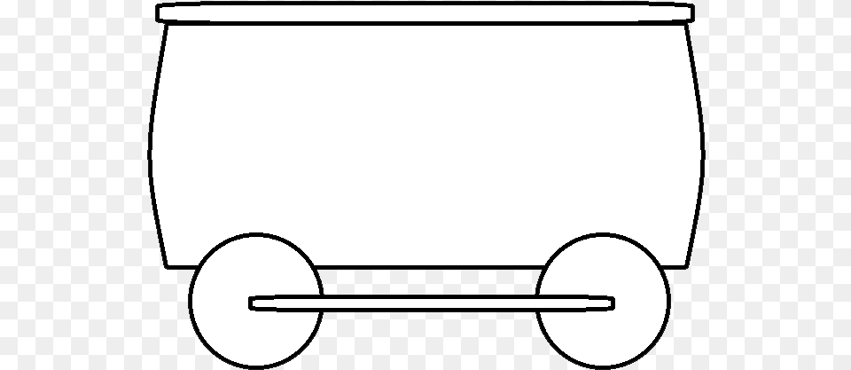 Train Clipart Black And White Black And White Train Carriage, Transportation, Vehicle Free Png Download