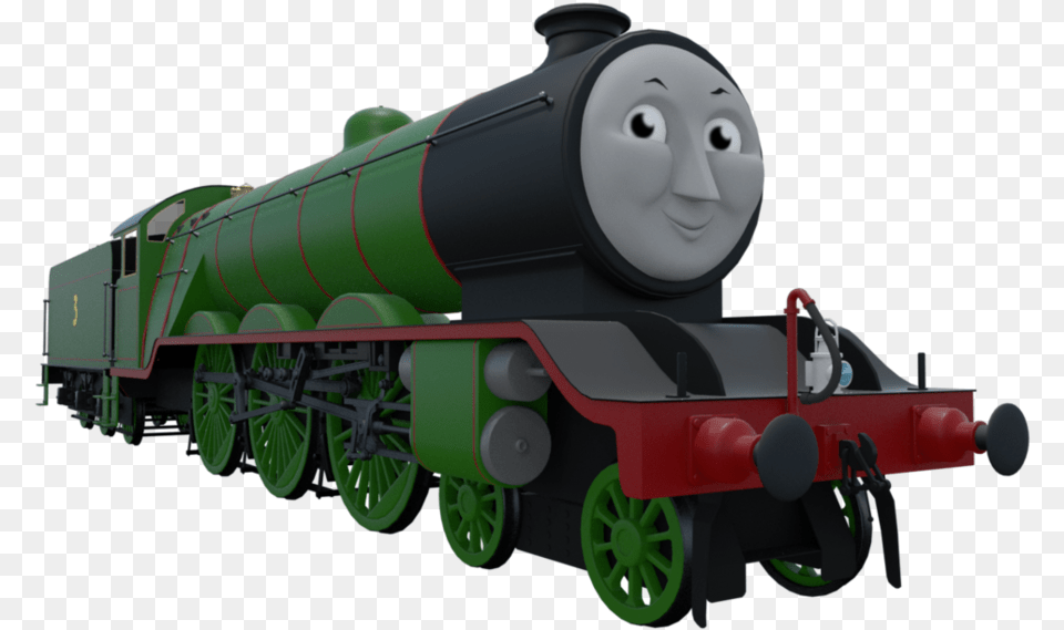 Train Clipart Henry Thomas And Friends Henry, Engine, Vehicle, Transportation, Locomotive Free Transparent Png