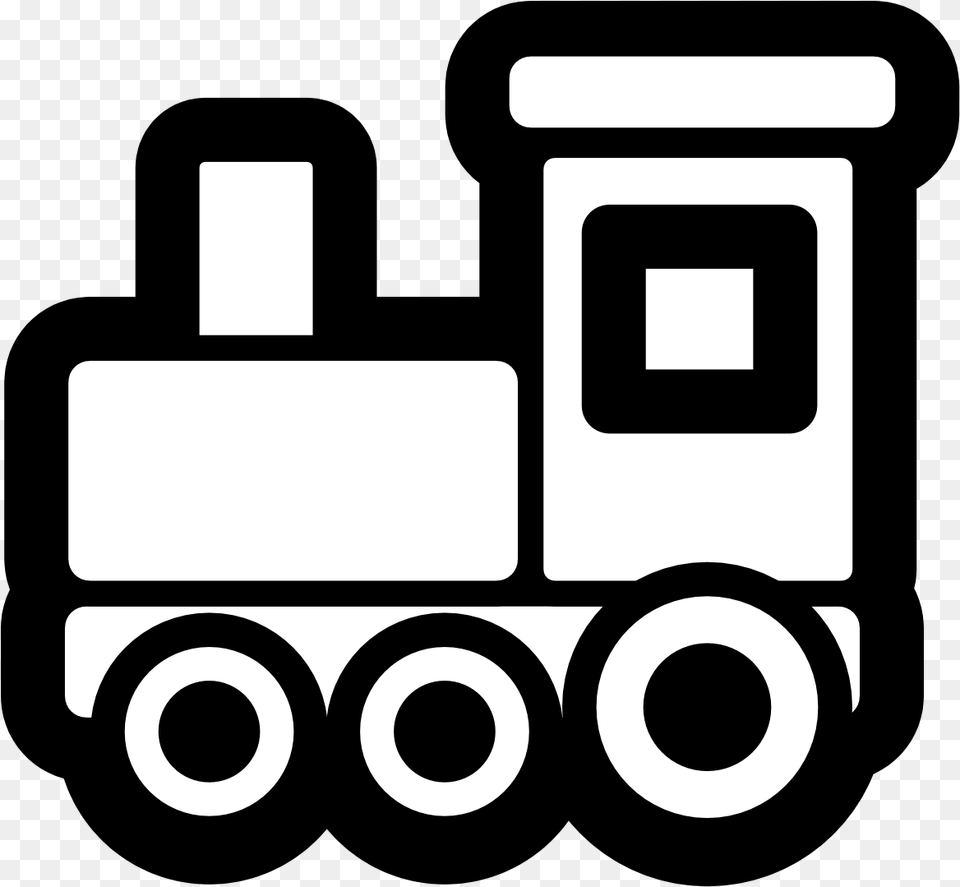 Train Clipart Large Images Sources Of Noise Pollution Diagram, Bulldozer, Machine Free Transparent Png