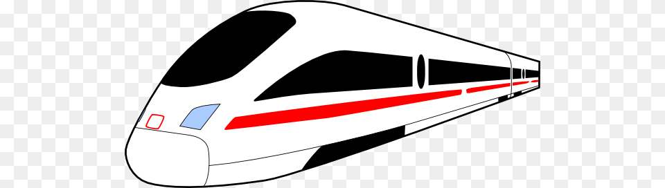 Train Clipart Transparent Background, Railway, Transportation, Vehicle, Bullet Train Free Png