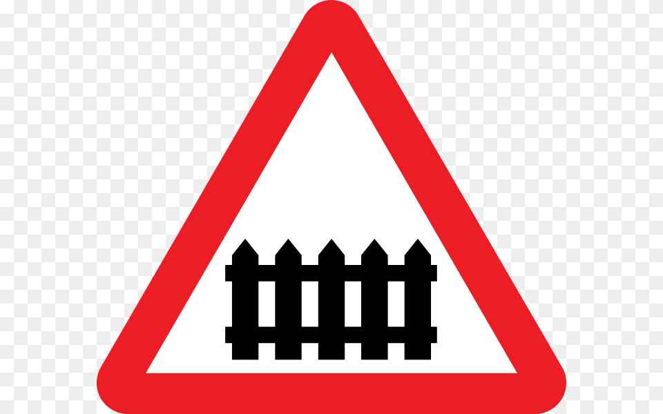 Train Crossing Traffic Sign, Symbol, Road Sign, Dynamite, Weapon Png Image