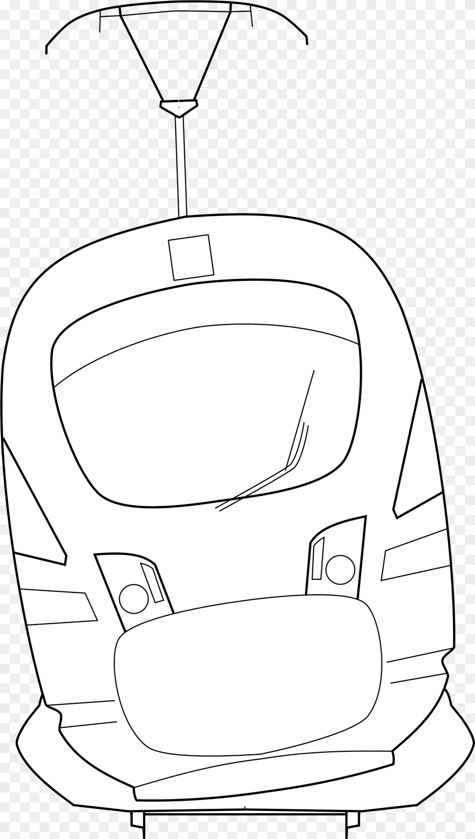 Train Drawing Front View Download Ice Train Drawing, Bathing, Bathtub, Person, Tub Free Transparent Png
