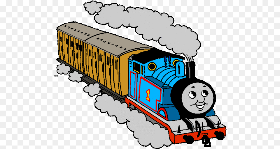 Train Dromgbl Top Images Clipart Animated Image Of A Train, Vehicle, Transportation, Railway, Locomotive Free Png