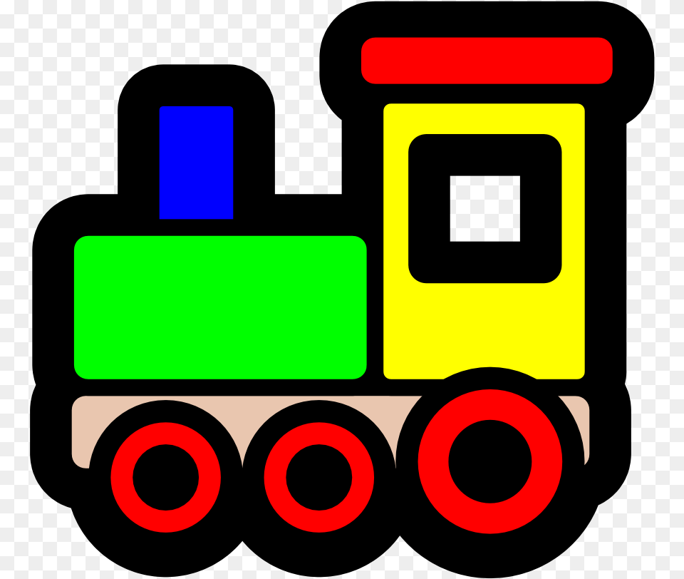 Train Engine Clipart Toy Train Clipart, Bulldozer, Machine Png Image