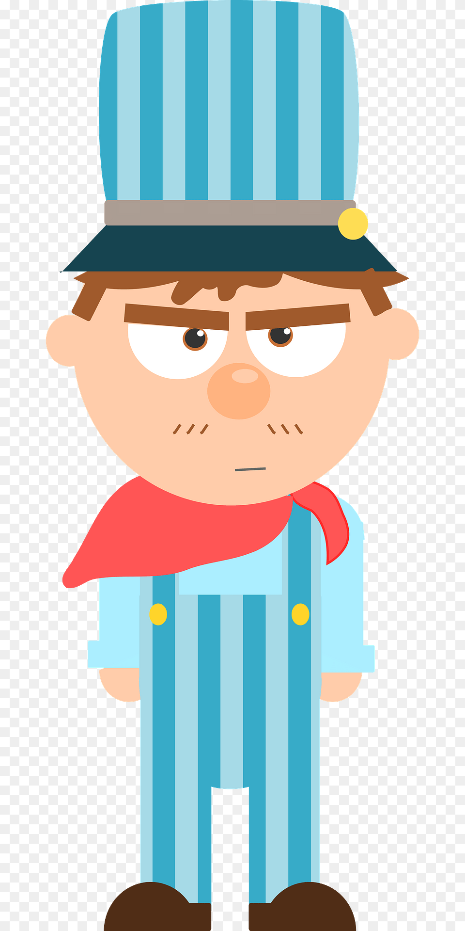 Train Engineer Clipart, Clothing, Hat, Face, Head Free Transparent Png