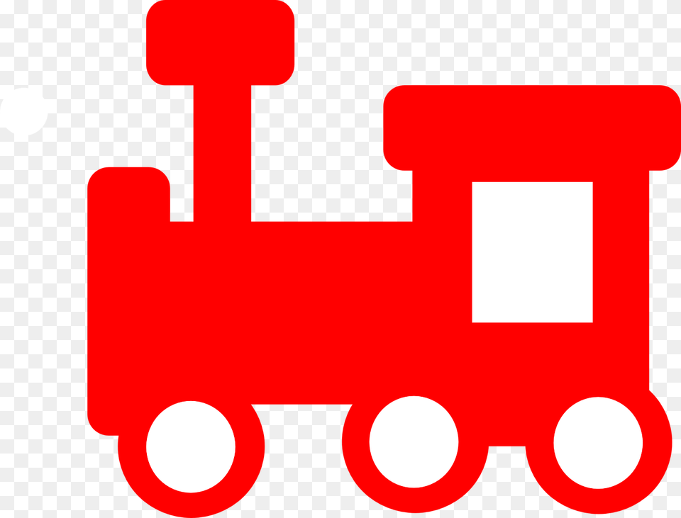 Train Locomotive Steam Toy Silhouette, First Aid, Transportation, Vehicle, Truck Png Image