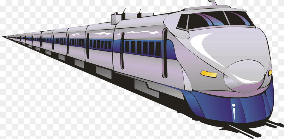 Train Rail Transport High Speed Rail Clip Art Tgv New Train Clipart, Railway, Transportation, Vehicle, Bullet Train Png Image