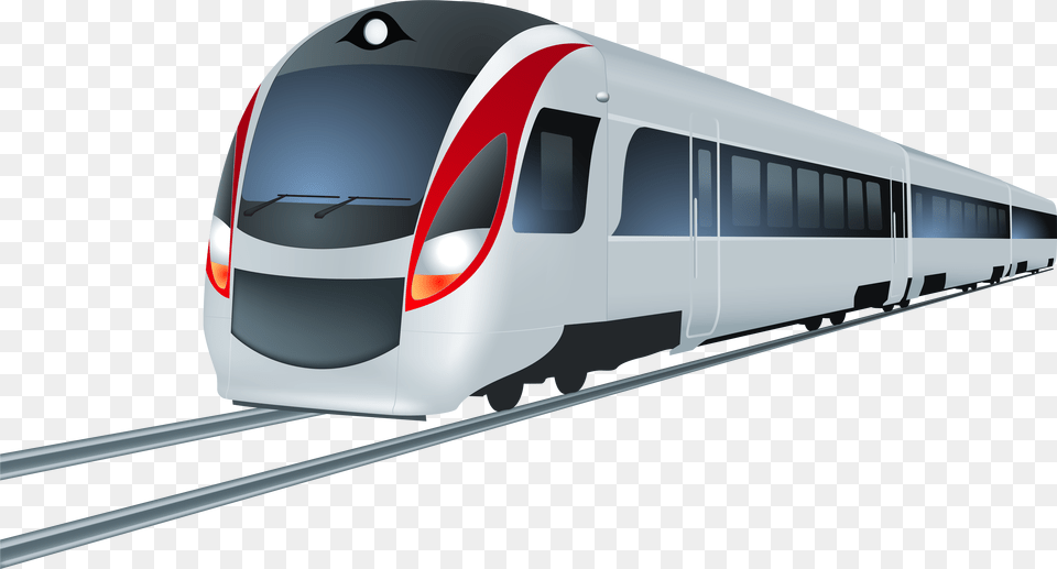 Train Rail Transport Tram Clip Art Train Clipart, Railway, Transportation, Vehicle, Terminal Free Png Download