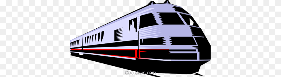 Train Royalty Free Vector Clip Art Illustration, Railway, Transportation, Vehicle Png Image