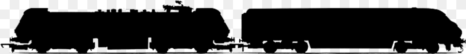 Train Silhouette Locomotive, Gray Png