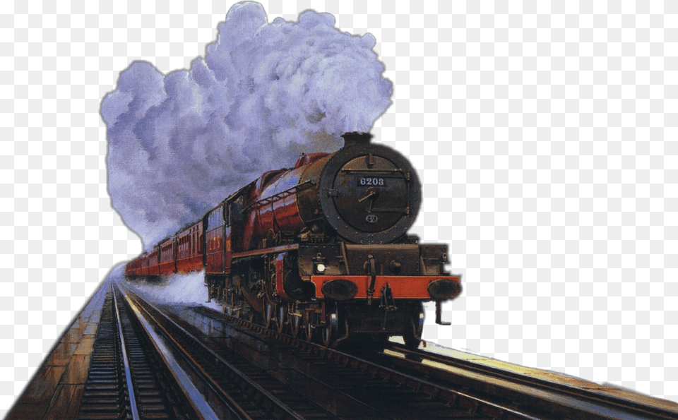 Train Smoke Jhyuri Uk Steam Locomotives Art, Locomotive, Vehicle, Transportation, Railway Png Image
