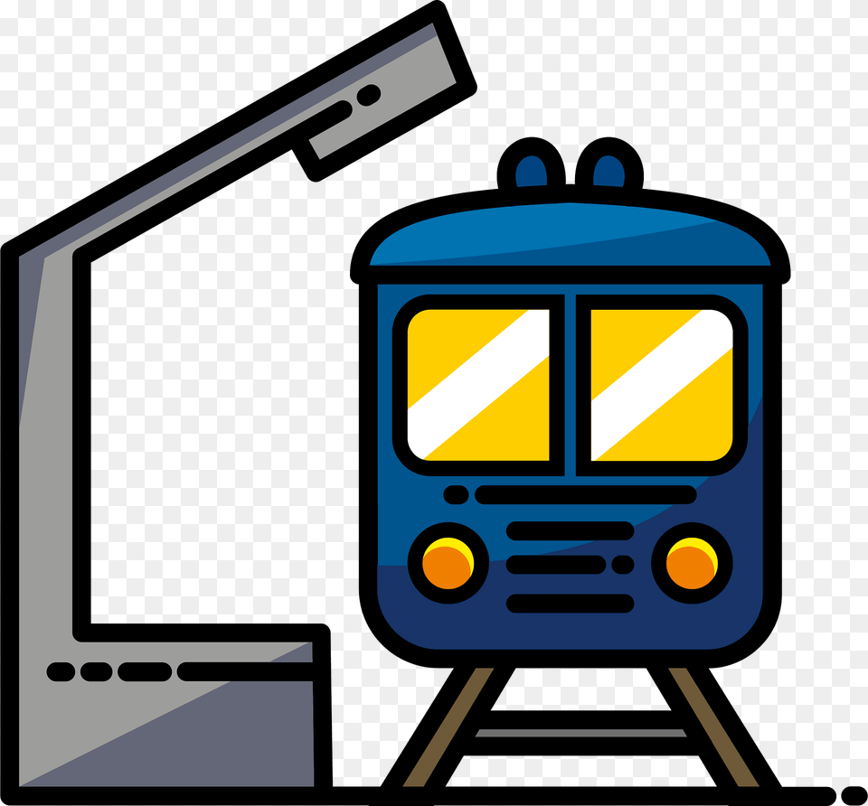 Train Station Clipart, Railway, Terminal, Train Station, Transportation Free Png