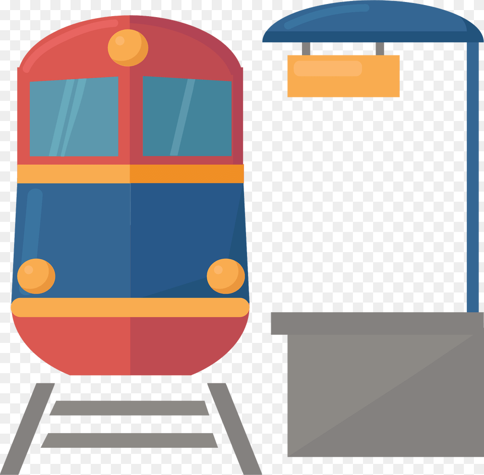 Train Station Clipart, Terminal, Railway, Train Station, Transportation Free Png Download