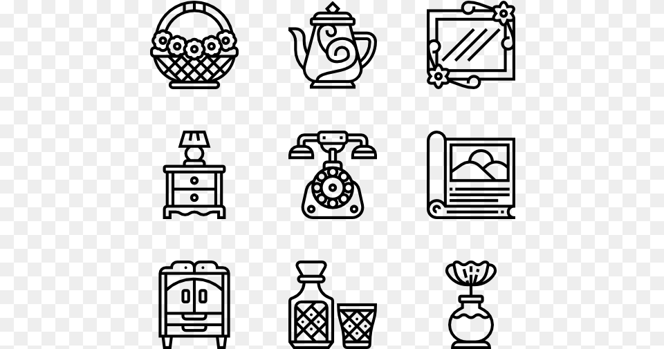 Train Station Icons, Gray Free Png Download