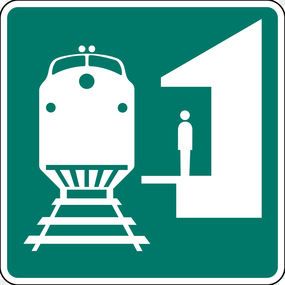 Train Station Sign In British Columbia Clipart, Symbol, Architecture, Building, Factory Png Image