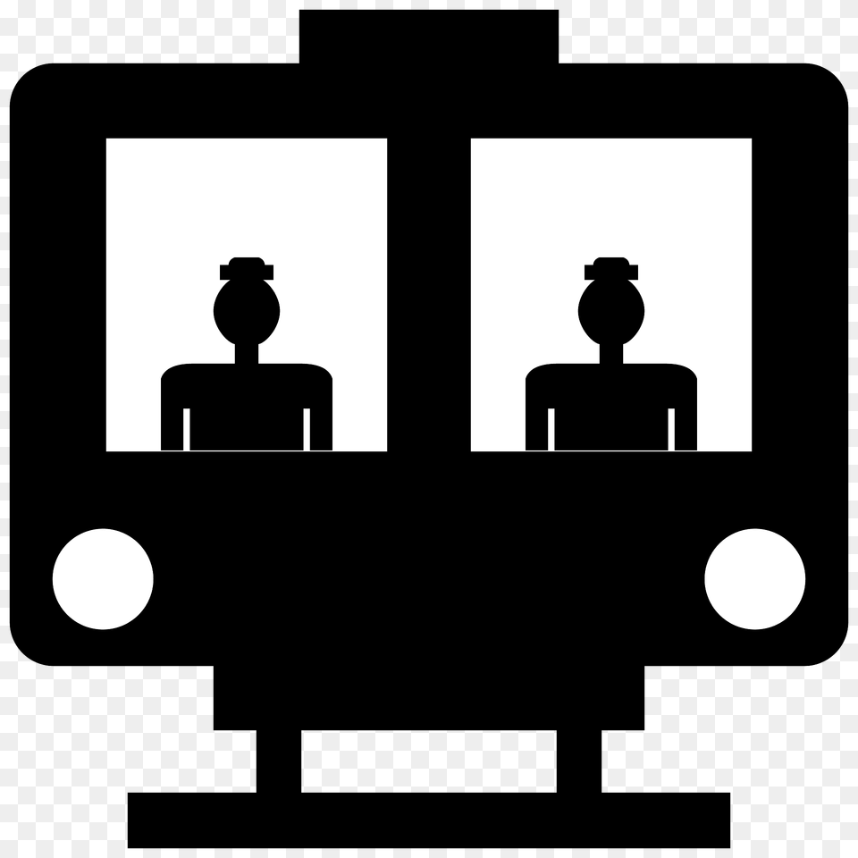 Train Symbol 2dlr Clipart Free Png Download