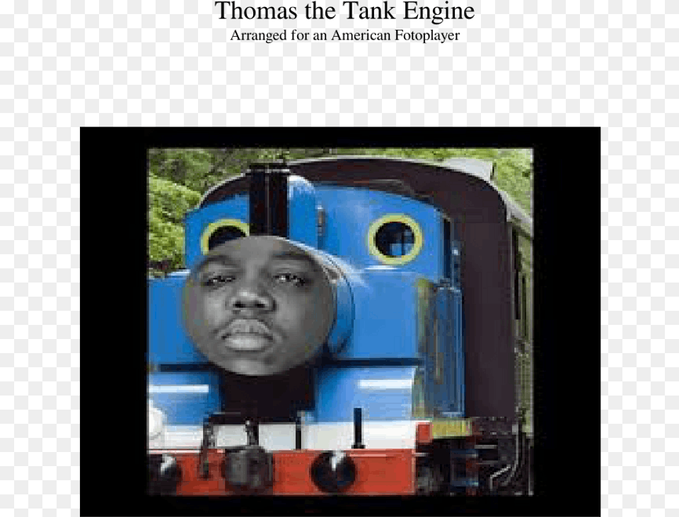Train Thomas Edison The Tank Engine, Vehicle, Locomotive, Transportation, Railway Free Png Download