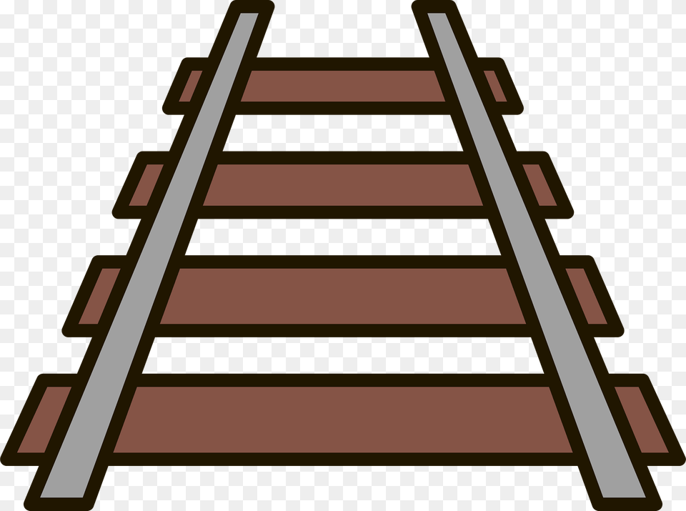 Train Track Clipart, Railway, Transportation Png Image