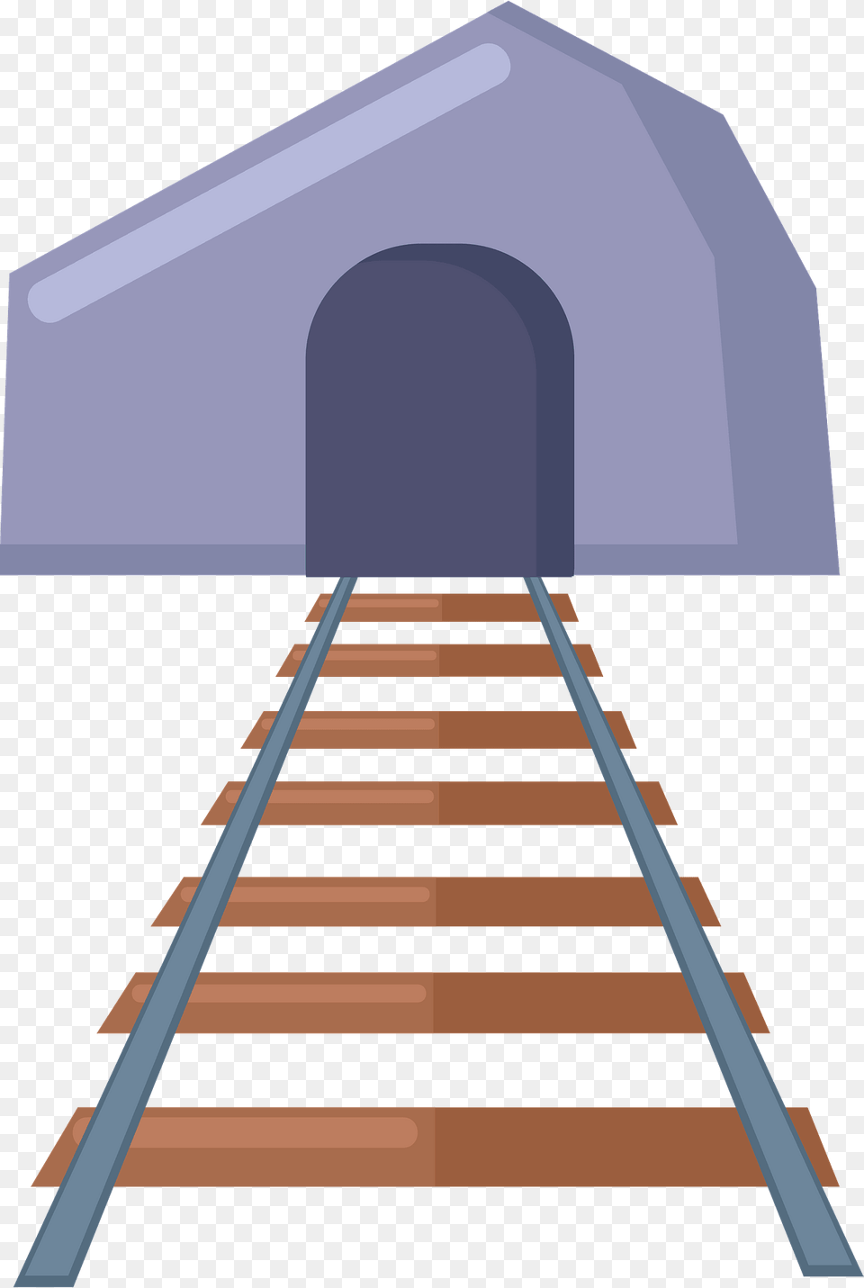 Train Track Clipart, Tunnel, Railway, Terminal, Train Station Free Transparent Png