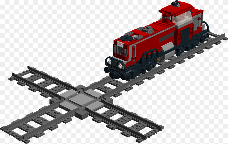 Train Track X Cross, Locomotive, Railway, Transportation, Vehicle Png