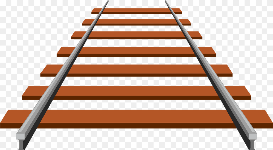 Train Tracks Clipart, Railway, Transportation, Sword, Weapon Free Png Download