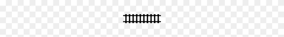Train Tracks Clipart, Gray Png